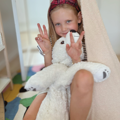 Softnest Copenhagen Hængehule i teddystof 🧸 (Limited Edition)